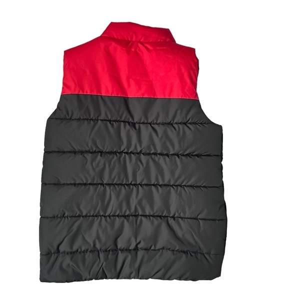 PUMA Boys Black and Red Puffer Vest Size M (10/12) NWOT - Picture 2 of 10